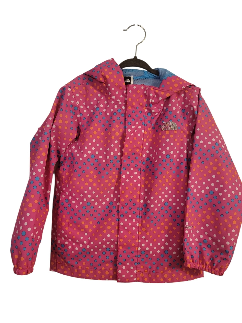 The North Face Toddler Pink Polka Dot Waterproof Jacket